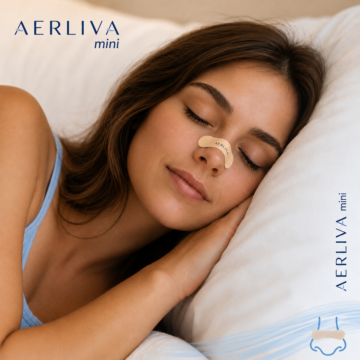 AERLIVA Nosové pásiky mini 30 ks – pre menšie nosy