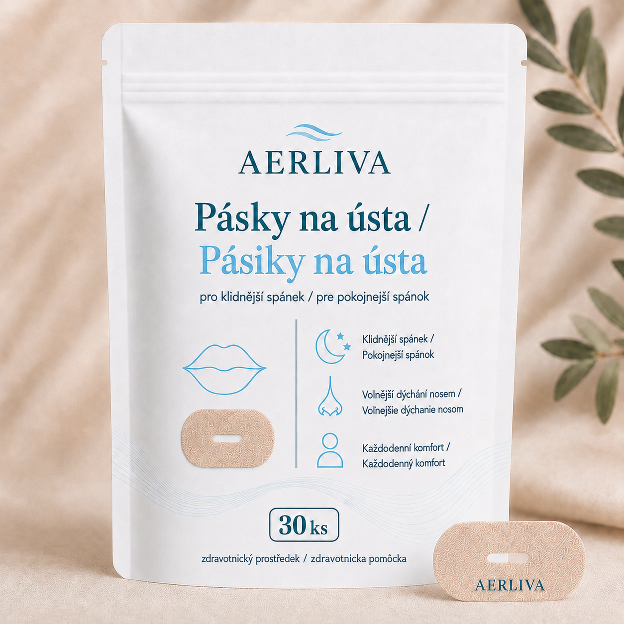 AERLIVA Večerná rutina